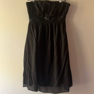 EUC Gap Little black Strapless Dress Size 4​​​​